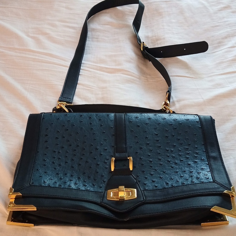 Ostrich Leather Ladies Bag